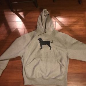 Black dog sweatshirt